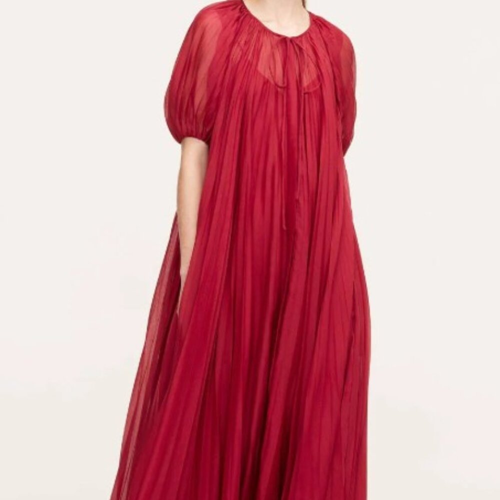 NTW Sunburst Pleat Dress